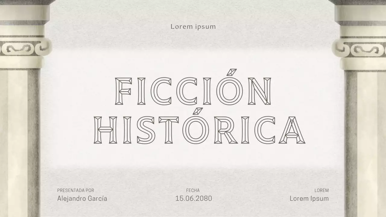 Presentación de la conferencia histórica clásica de Grey