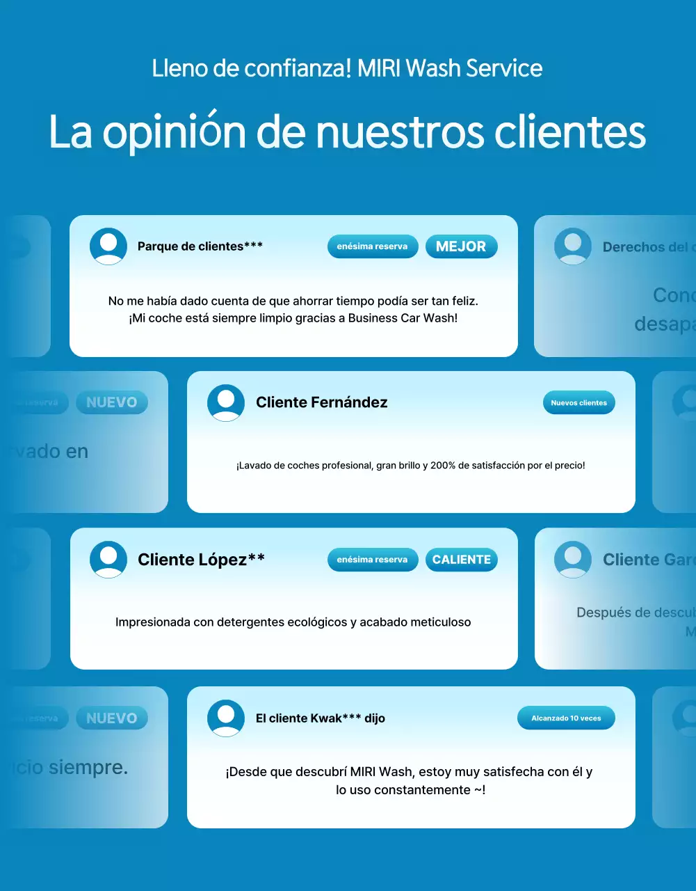 Anuncio de Blue Modern Car Care