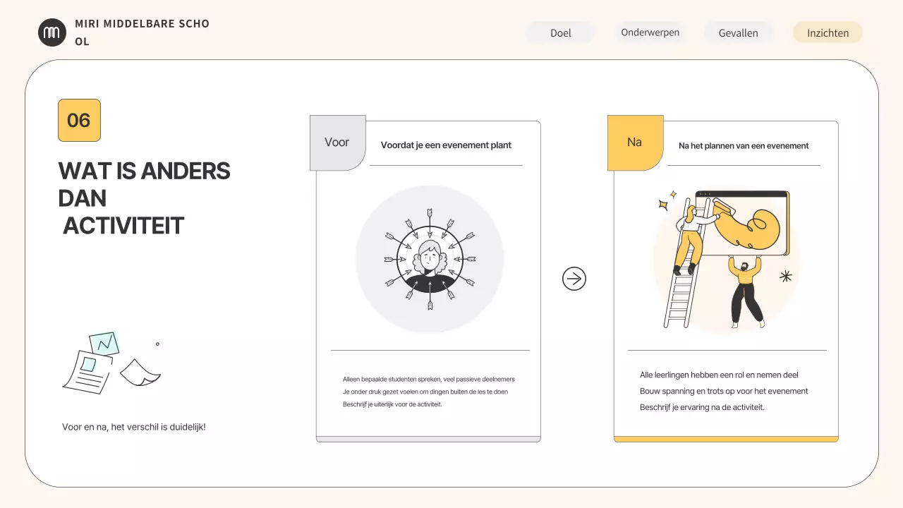 Beige Minimal Education Seminargids