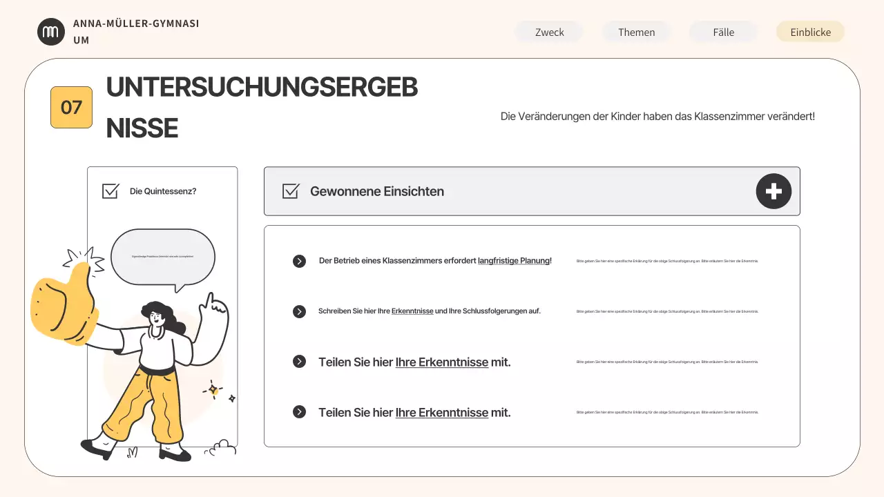 Beige Minimal Education Seminarleitfaden