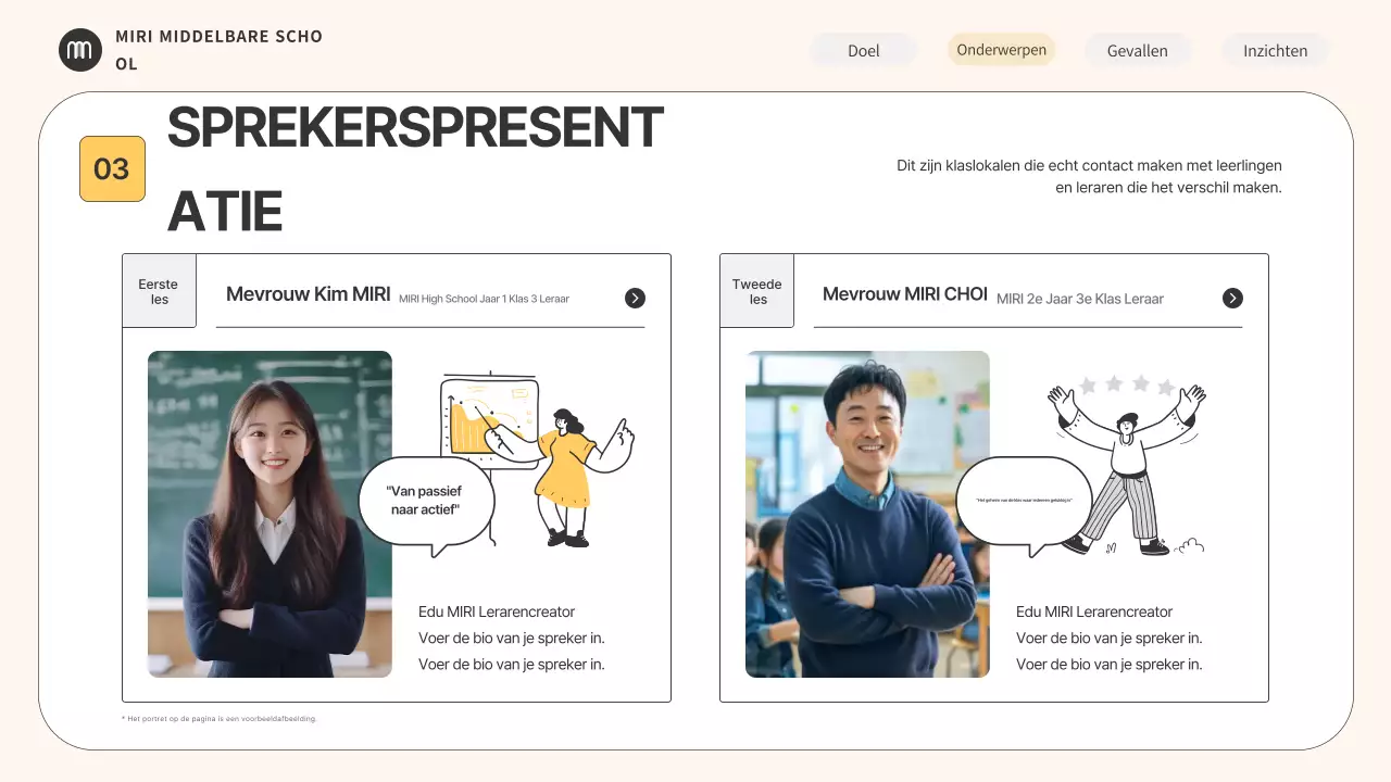 Beige Minimal Education Seminargids