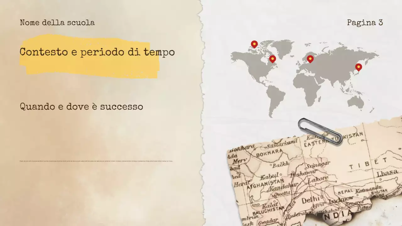 Annuncio della storia di Beige Vintage