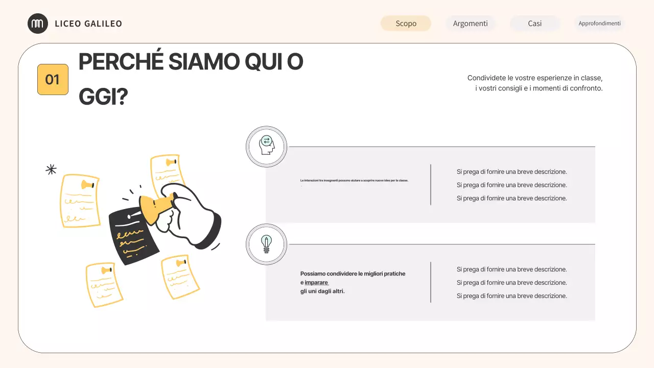 Guida al seminario di Beige Minimal Education