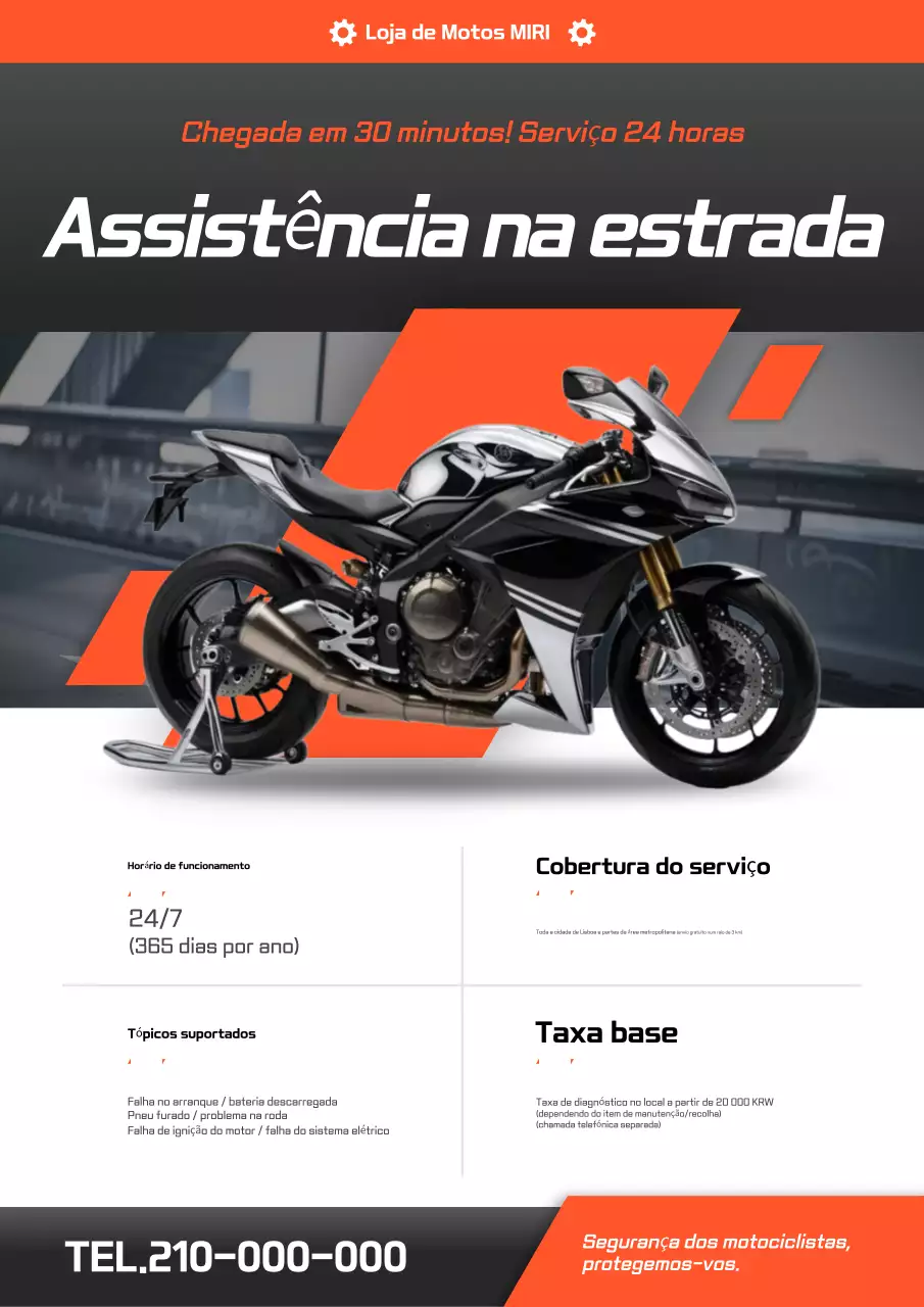 Guia de Serviços de Emergência Modernos da Orange