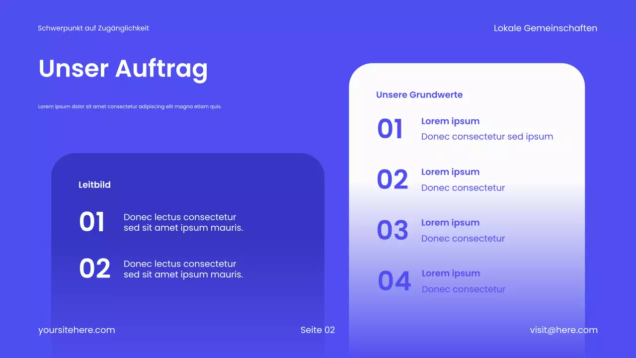 Blaue Moderne Gesundheitsförderung
