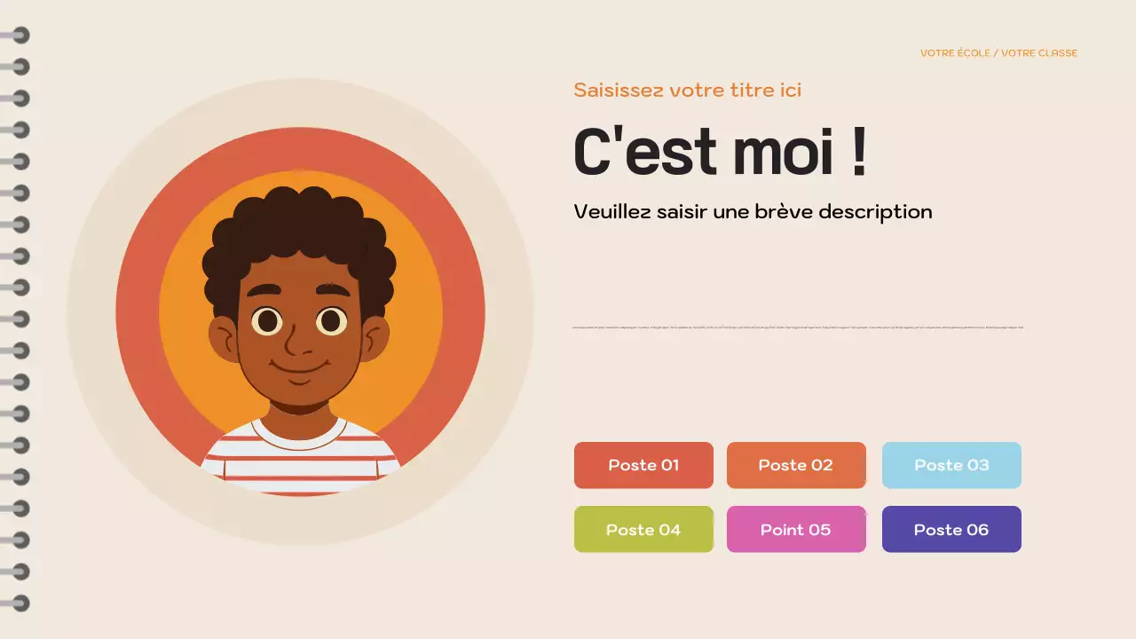 Présentation du livre d'histoires ludique violet