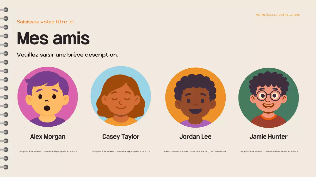 Présentation du livre d'histoires ludique violet