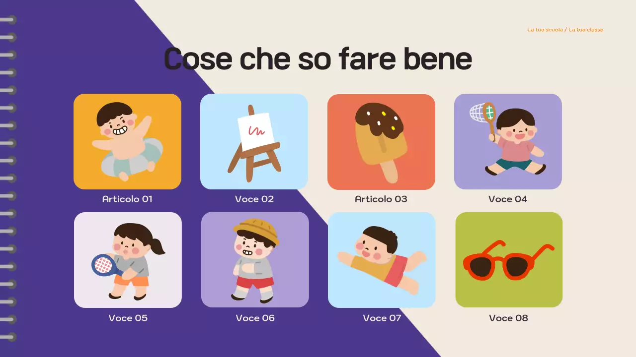 Presentazione del libro di fiabe giocose viola