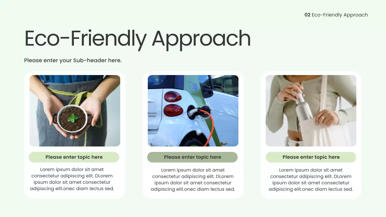 Green Modern Sustainable Energy Presentation