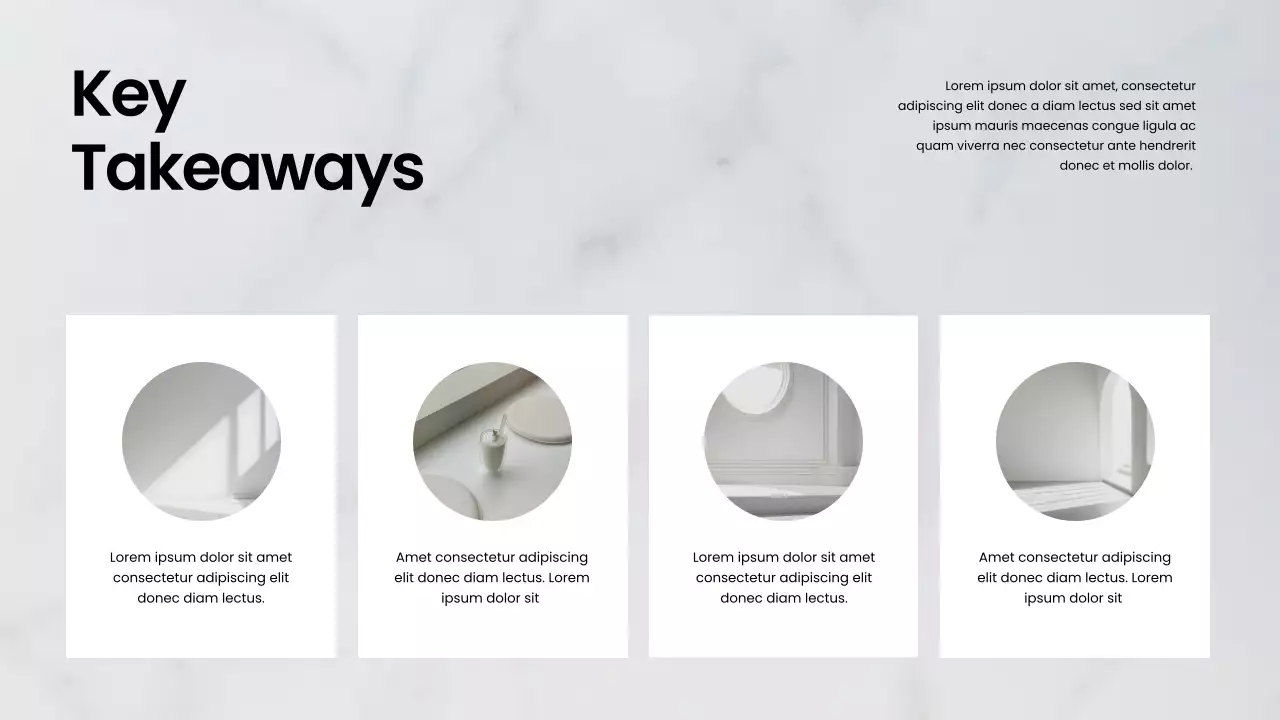 White Minimalist Market Trends Presentation