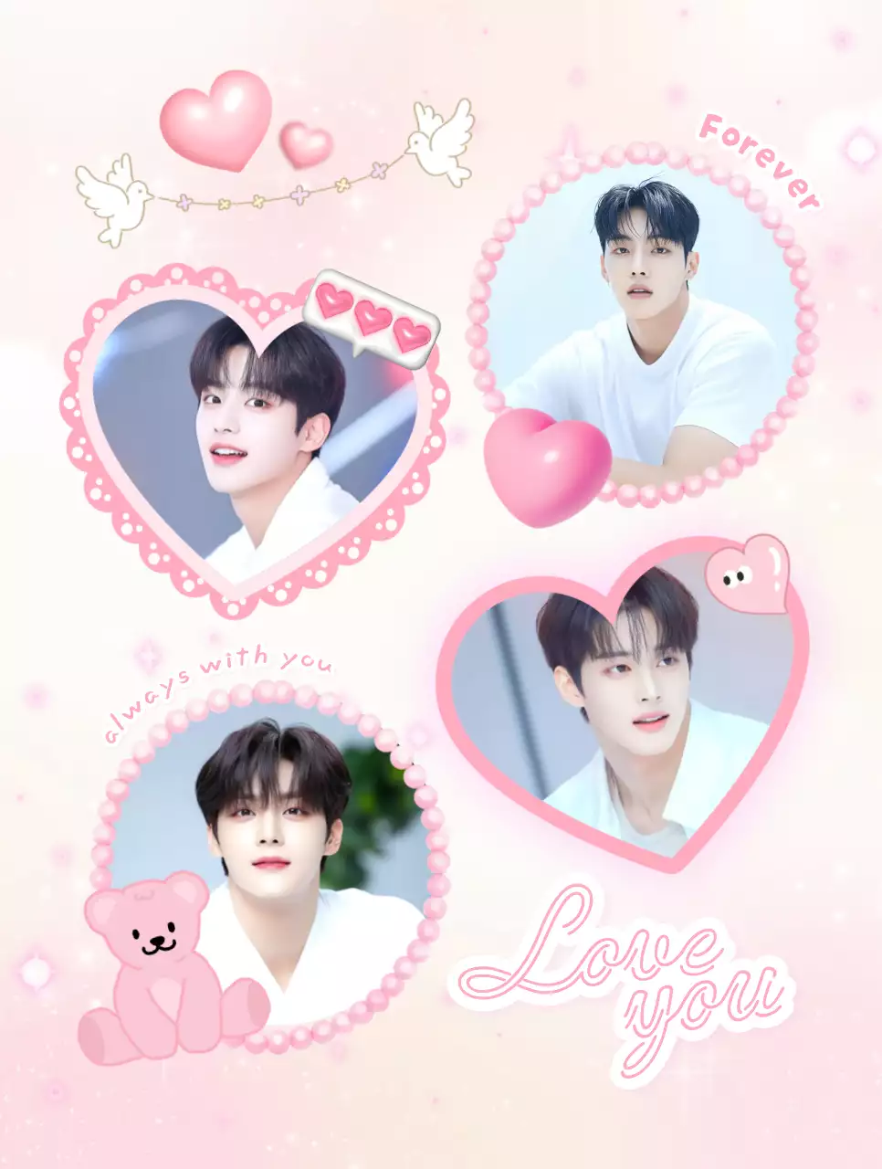 ピンク かわいい 写真集 ポスター かわいい