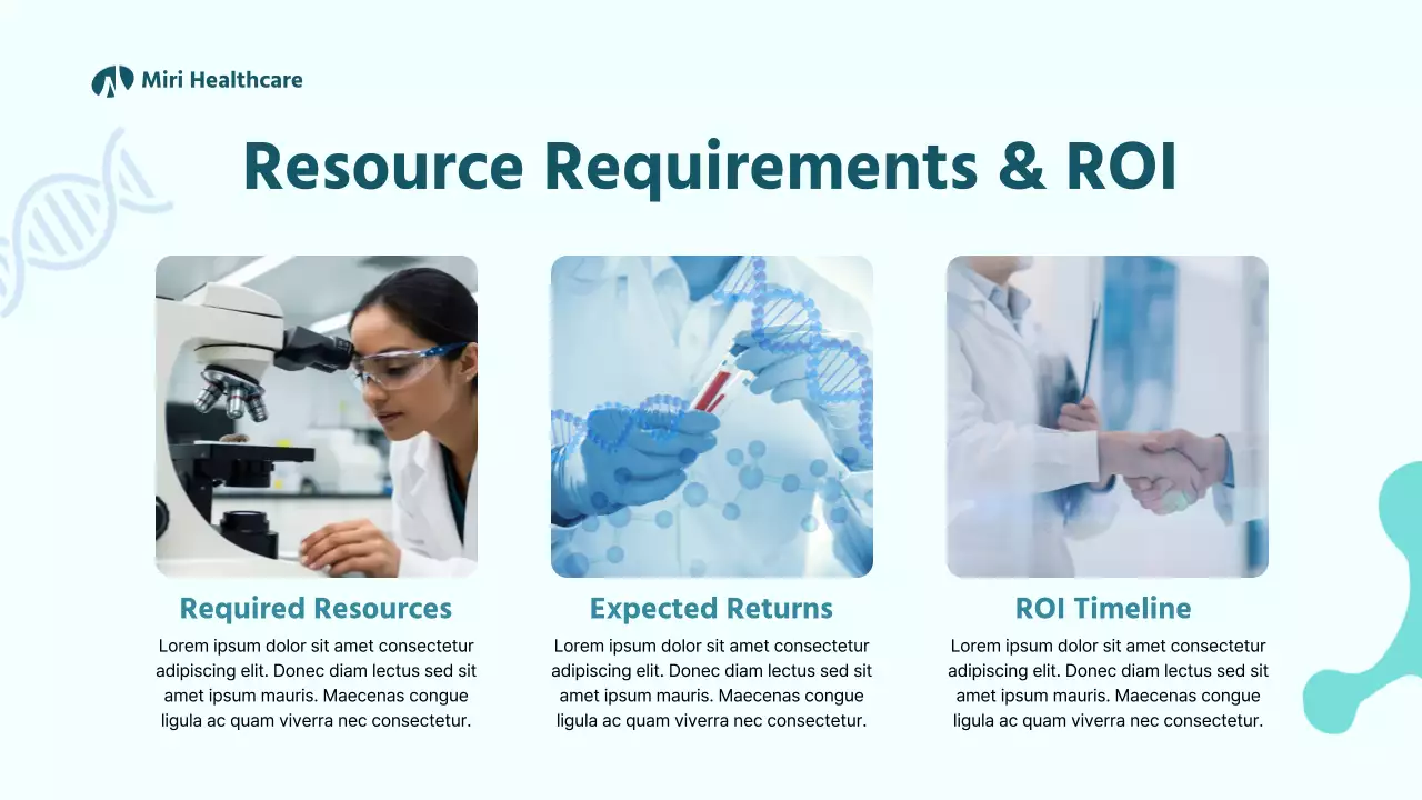 Teal Modern Healthcare Presentation