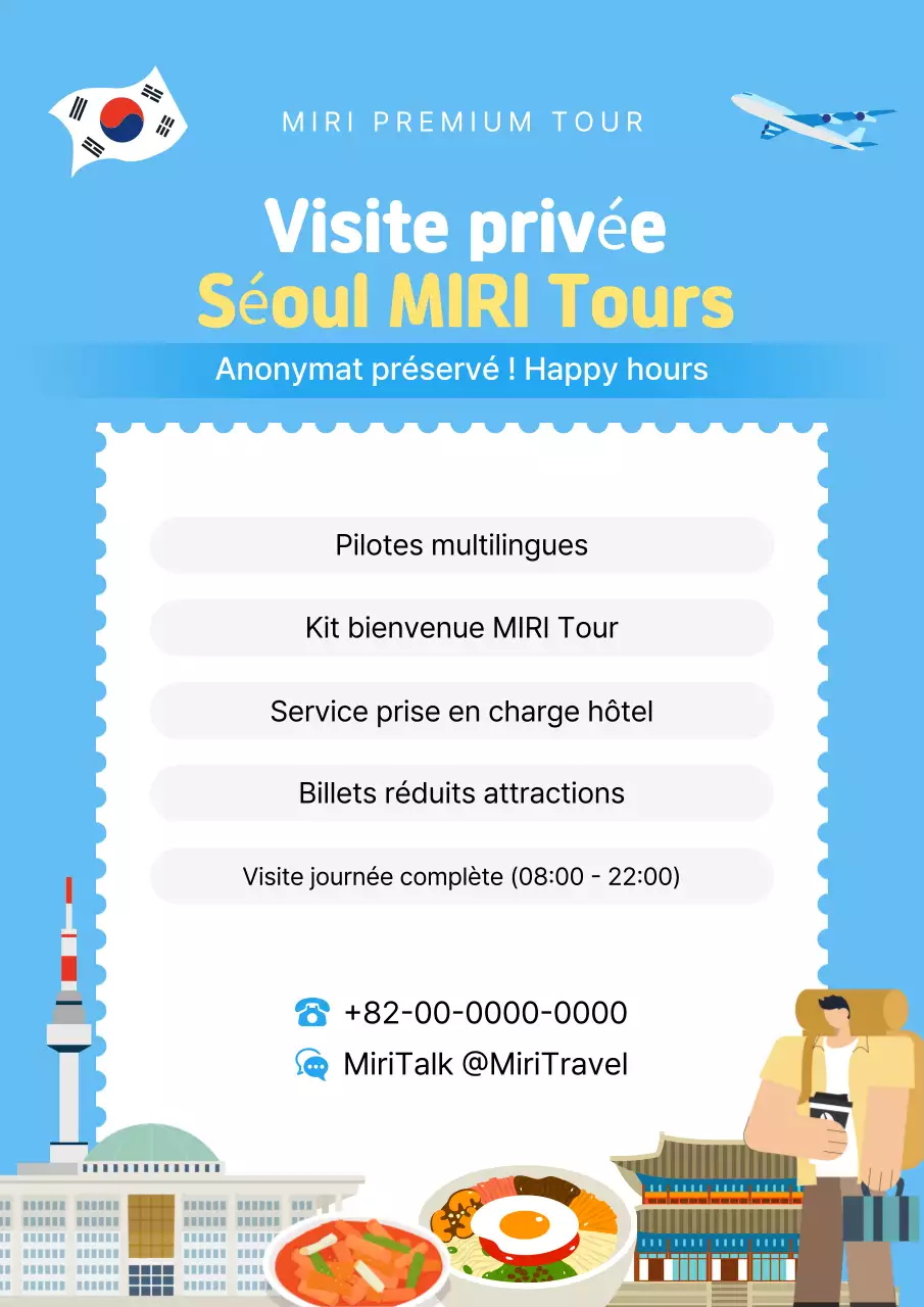 Guide de voyage moderne Sky Blue