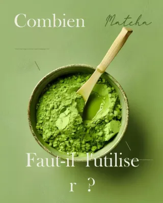 Guide du matcha minimaliste vert sur Instagram