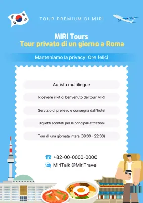 Guida turistica moderna Sky Blue