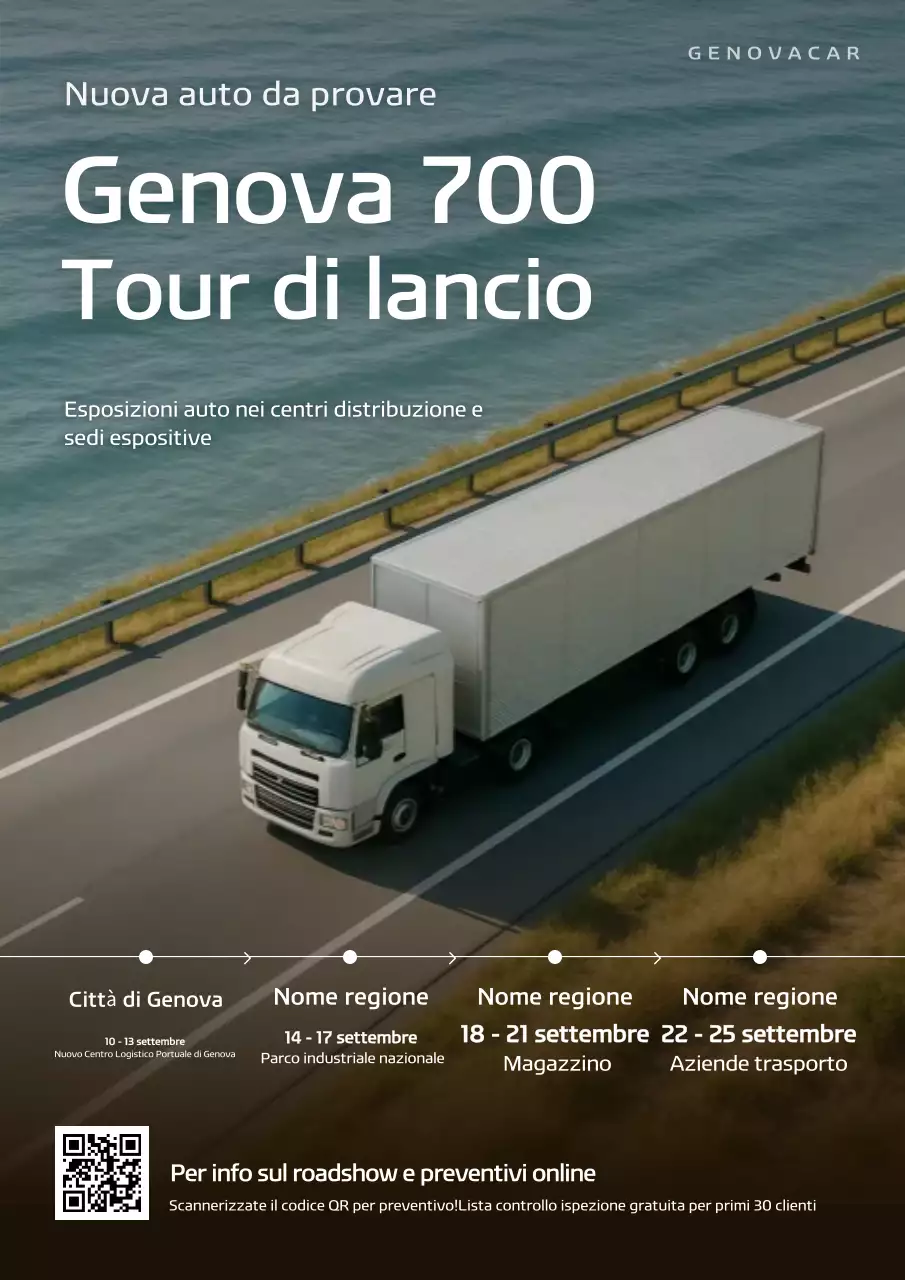 Evento auto moderna grigia