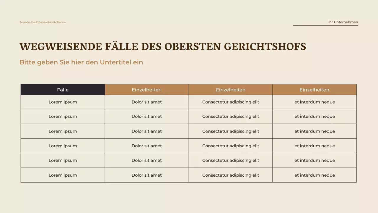 Beige Vintage Gleichheitsankündigung Präsentation