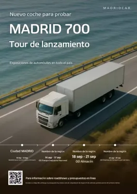 Evento de coches modernos grises