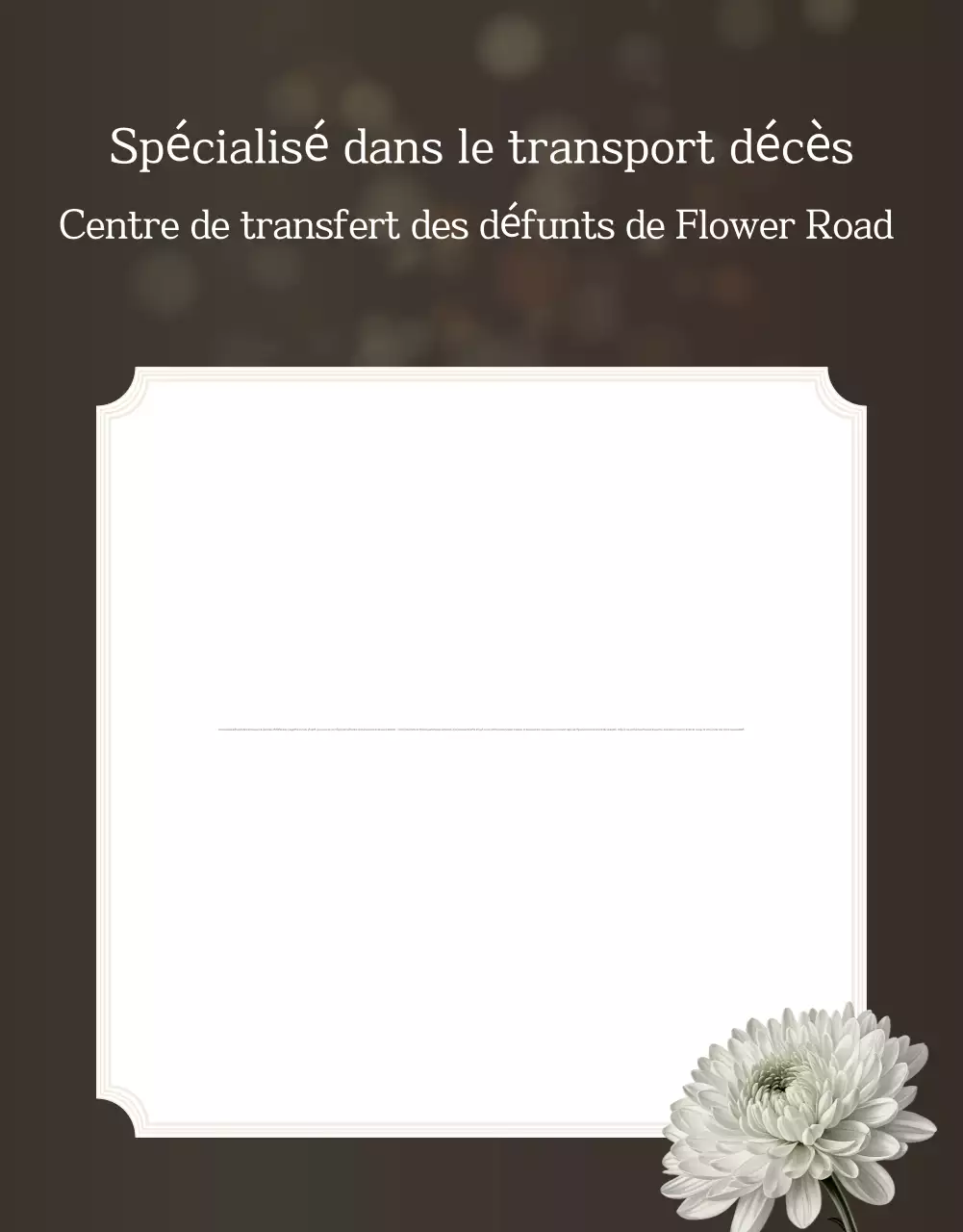 Guide des funérailles de luxe beiges