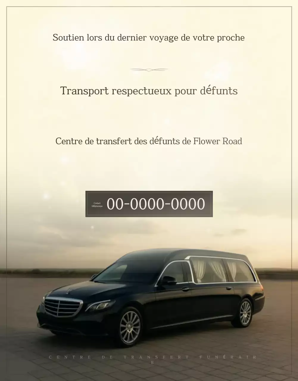 Guide des funérailles de luxe beiges