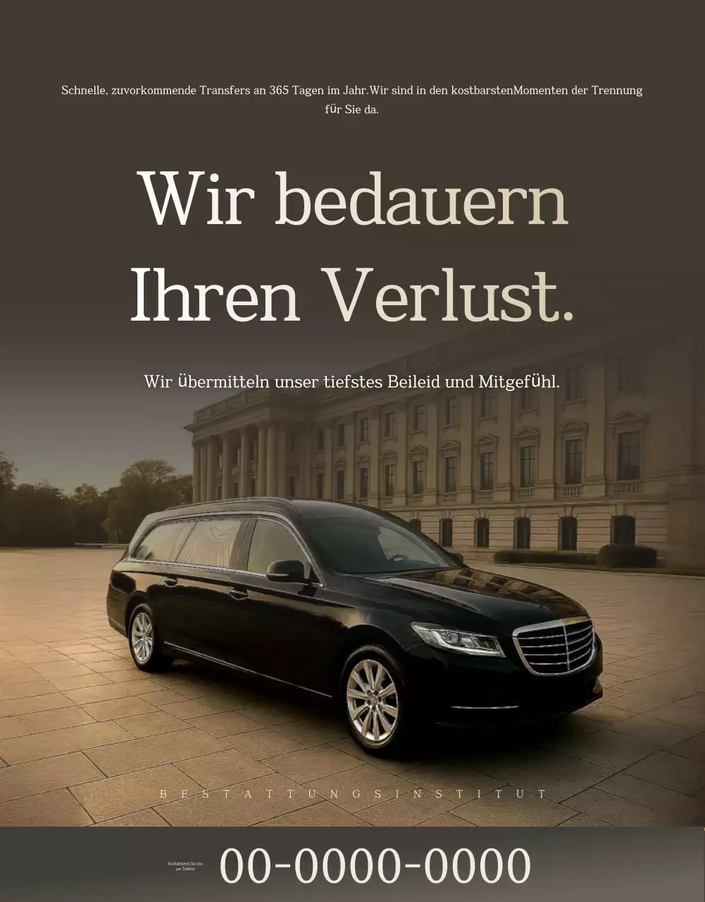Beige Luxury Bestattungsführer