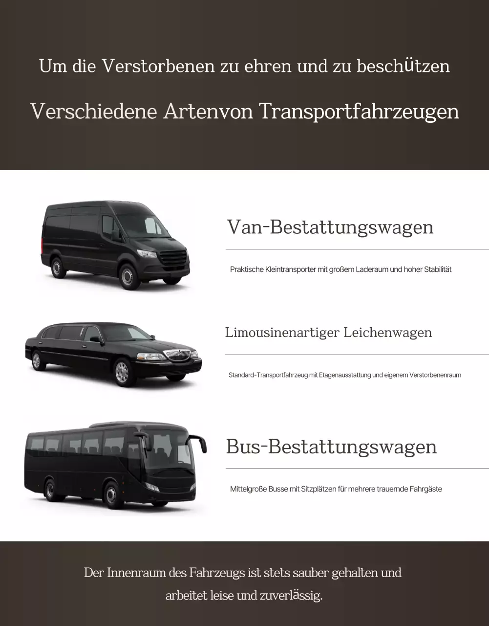Beige Luxury Bestattungsführer