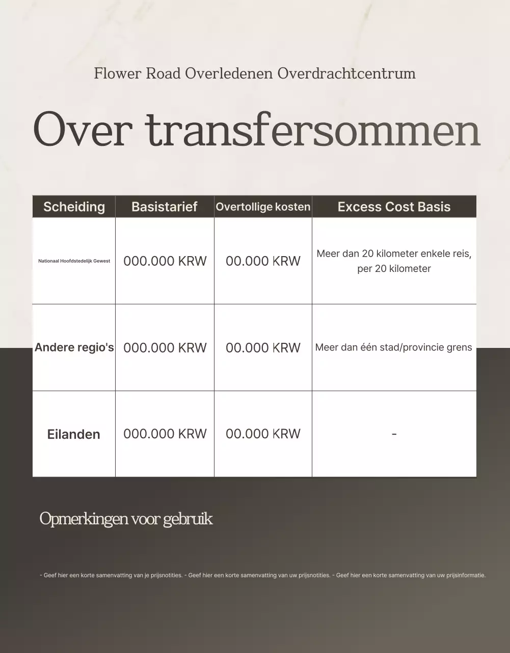 Beige Luxe Uitvaartgids