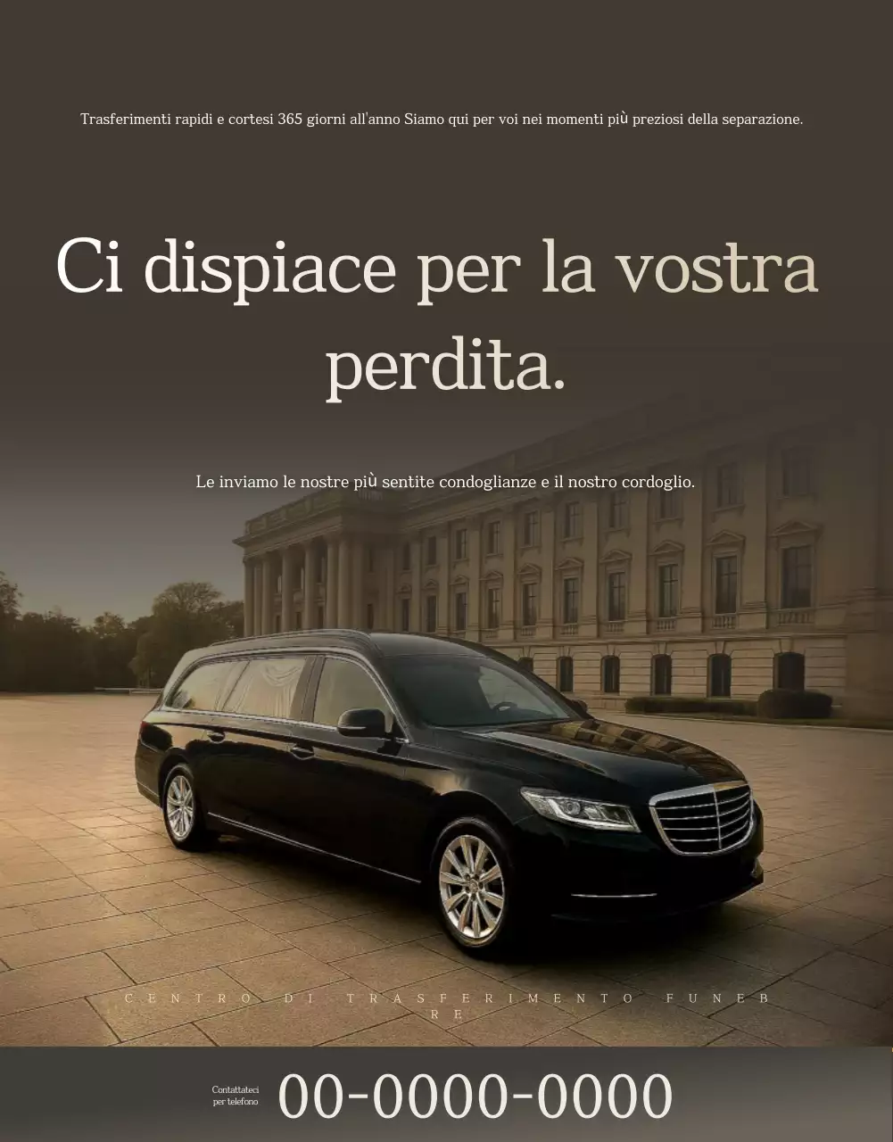 Guida funeraria di lusso Beige