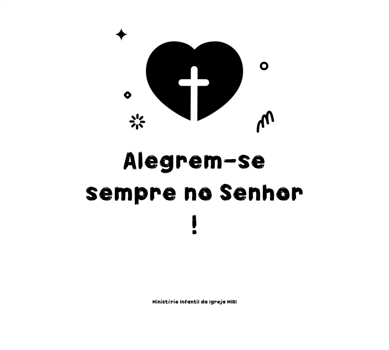 Igreja Simples Negra