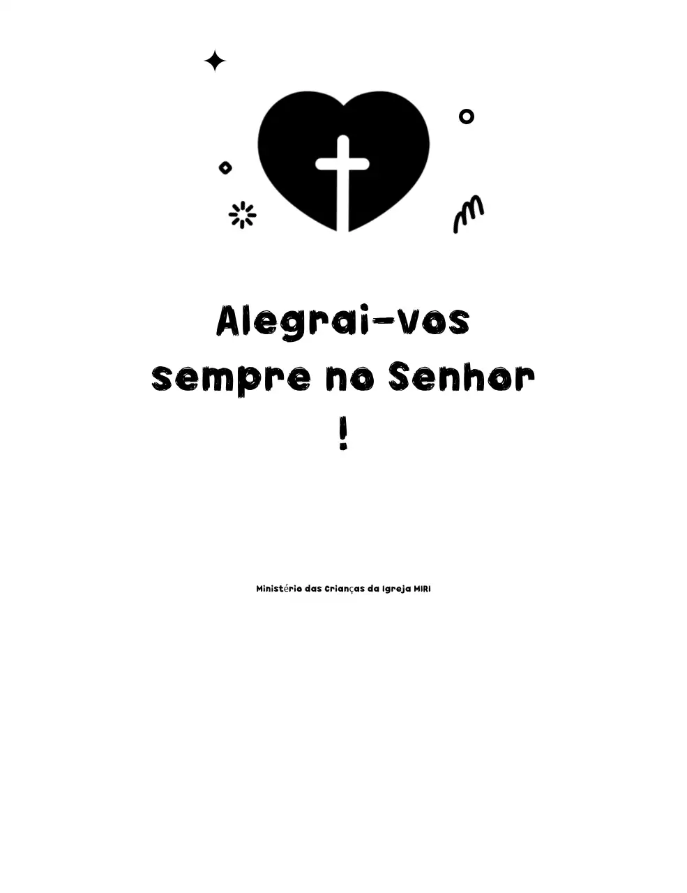 Campanha Igreja Negra Simples