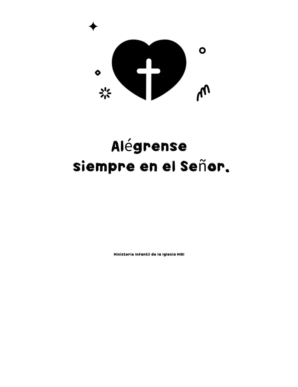Campaña de la Iglesia Negra Simple