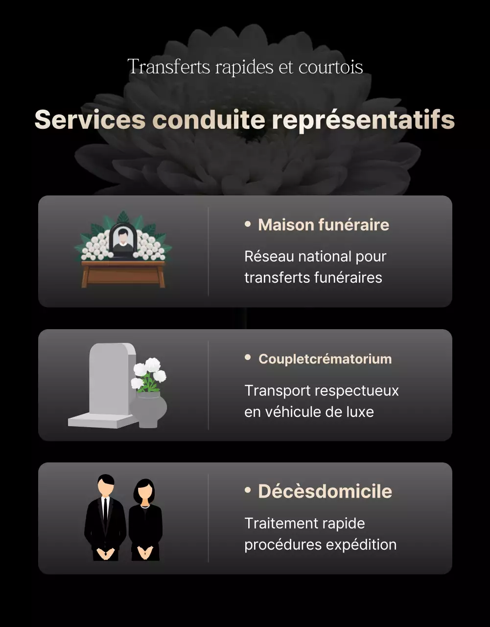 Publicité pour un transporteur de voitures simple et noir