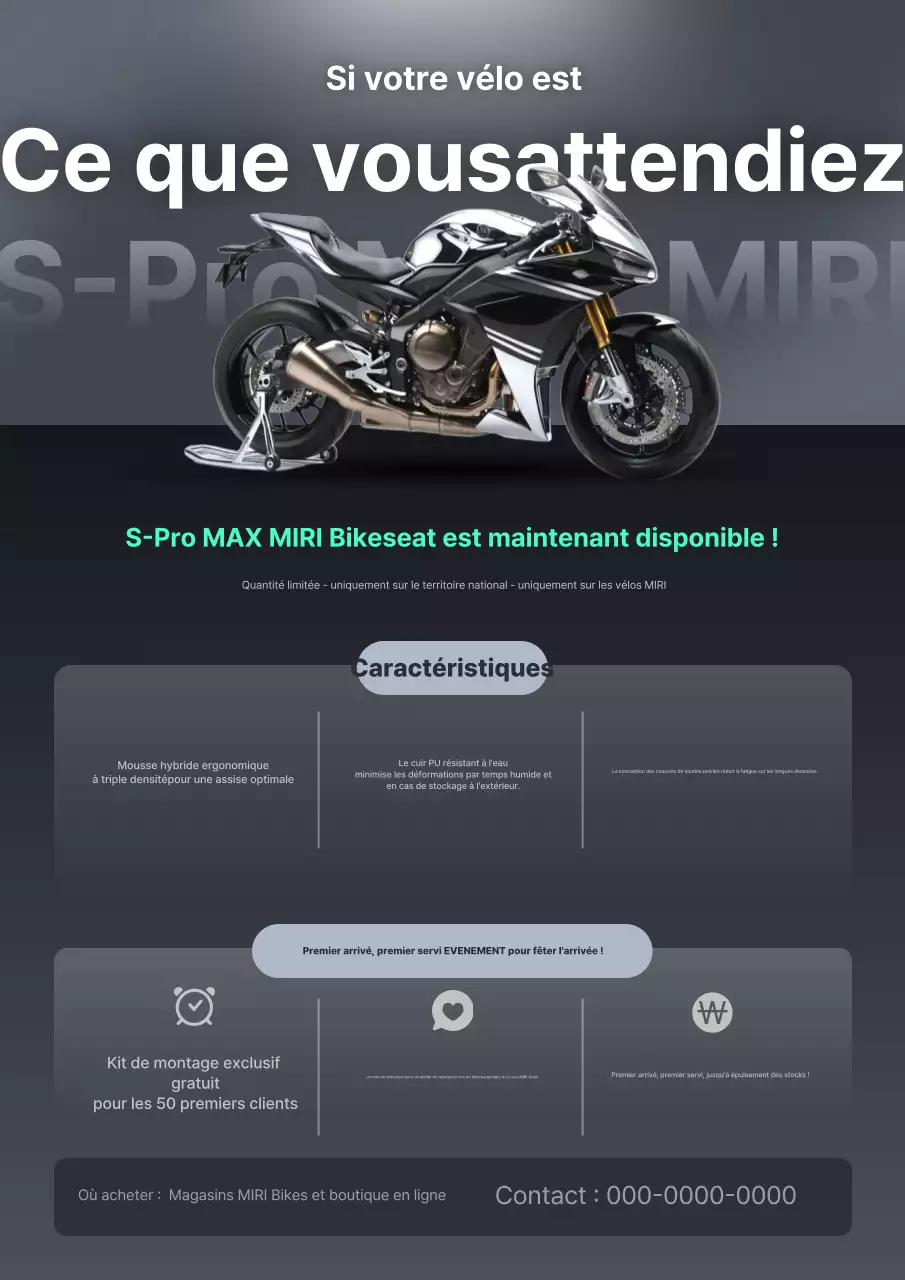 Lancement du vélo moderne Gray