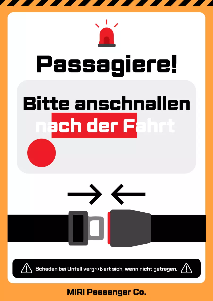 Grundlegende Sicherheitsrichtlinien von Orange