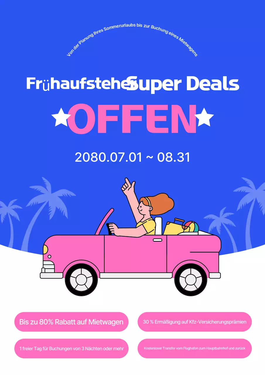 Angebot für Blue Simple Autovermietung