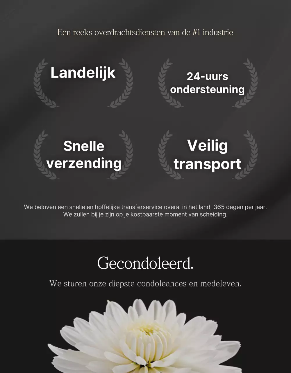 Zwarte eenvoudige autotransporter advertentie