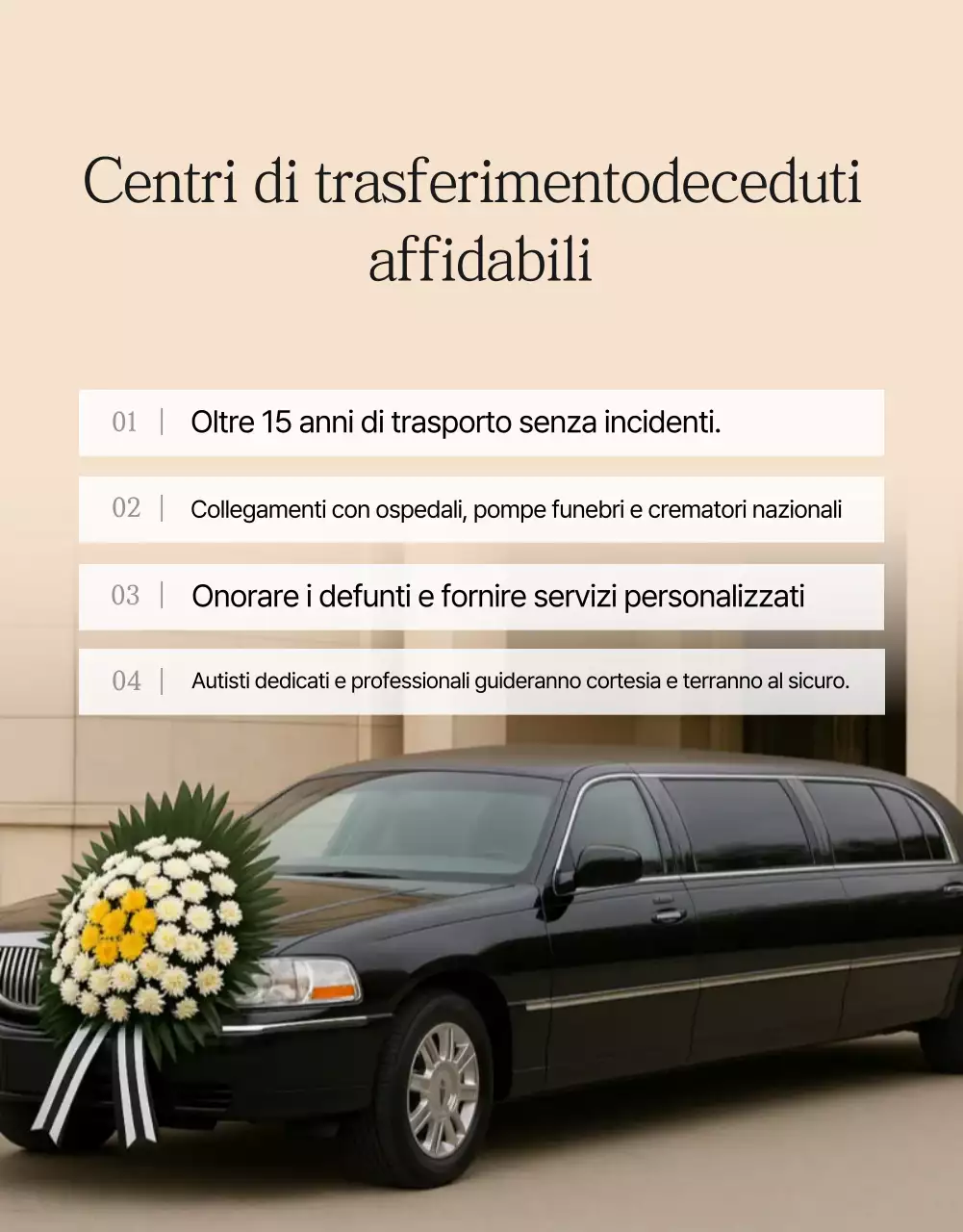 Pubblicità di un semplice trasportatore di auto nero