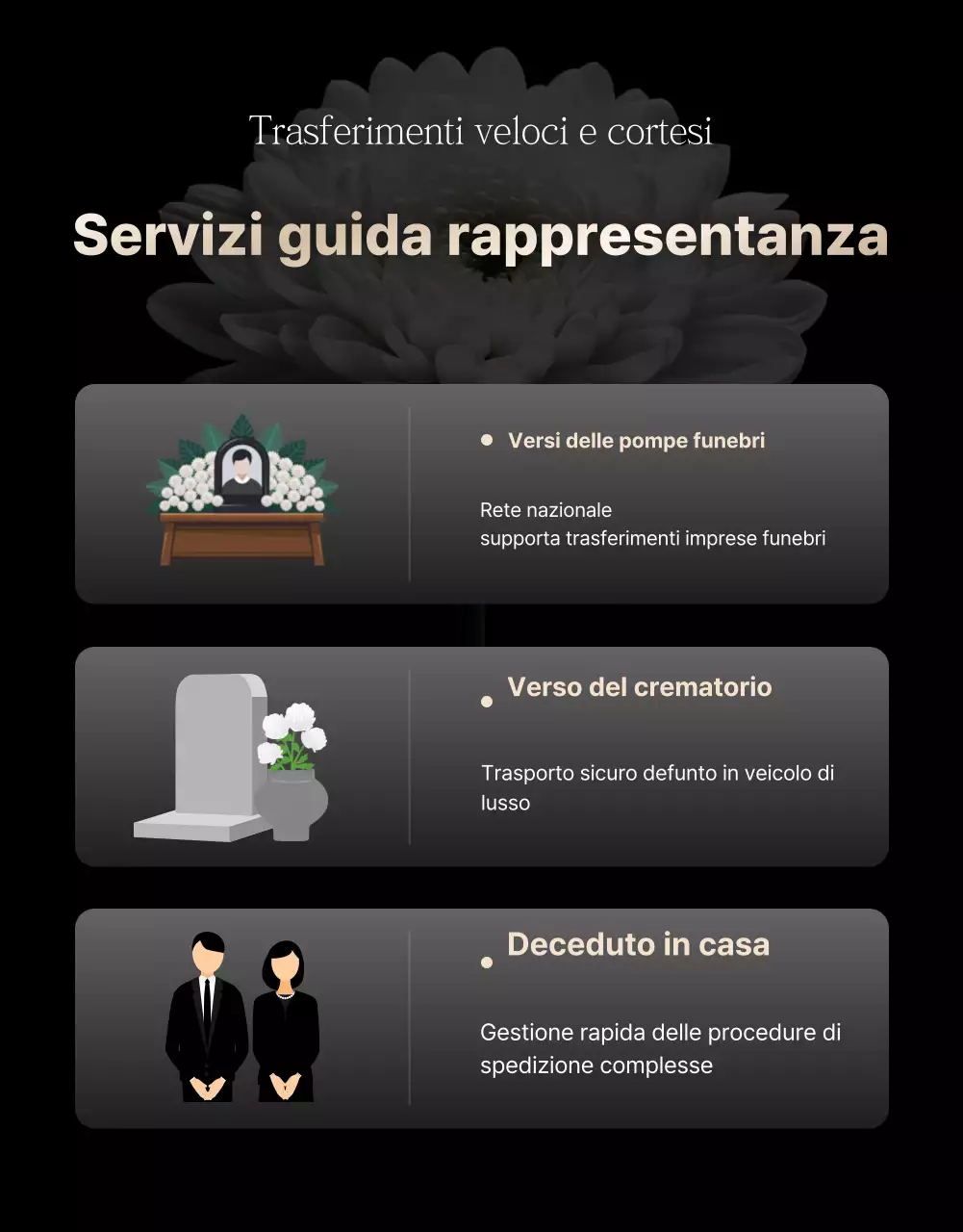 Pubblicità di un semplice trasportatore di auto nero