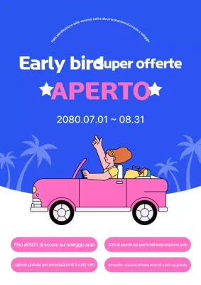 Promozione noleggio auto Blue Simple