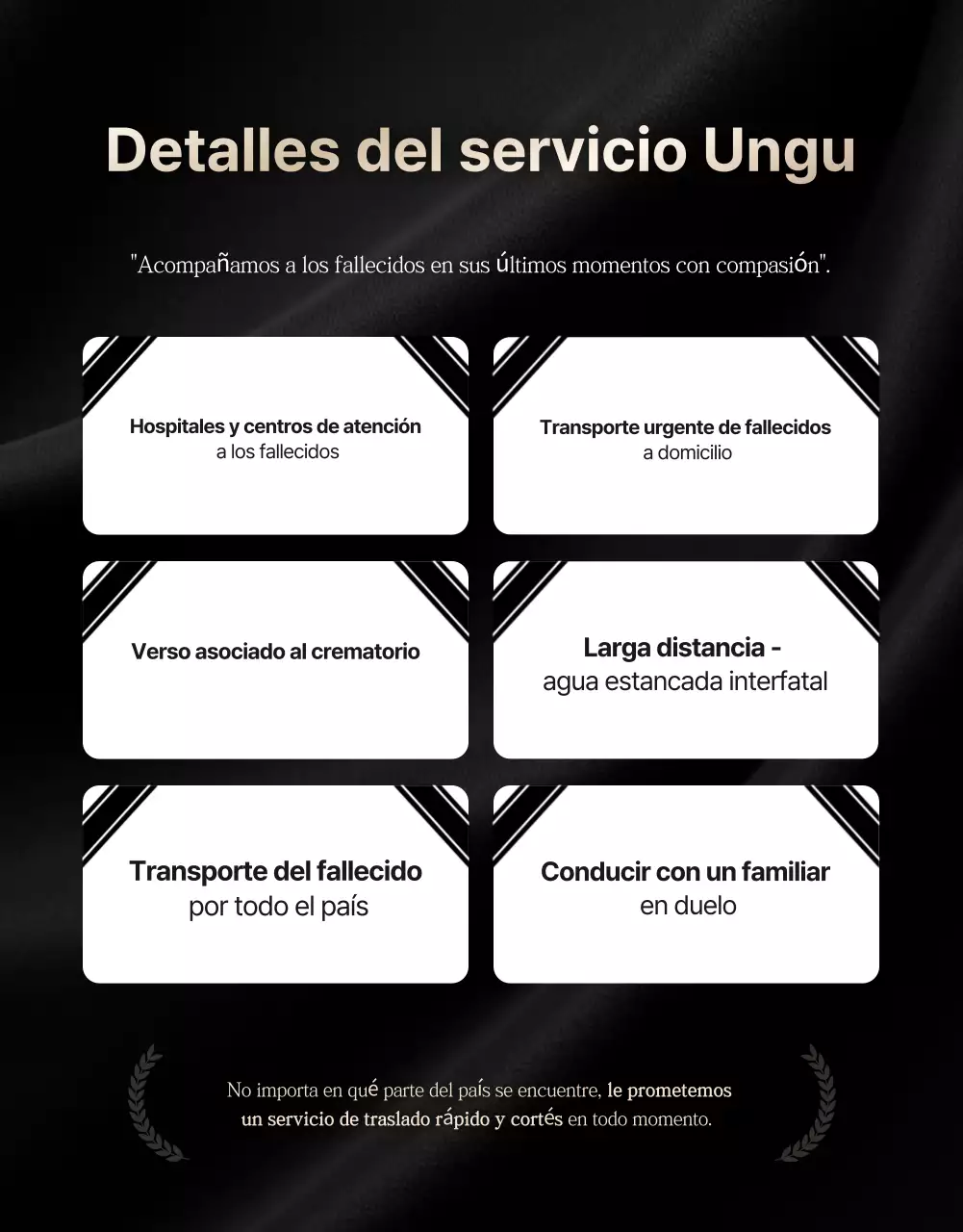 Anuncio de un transportador de coches sencillo de color negro