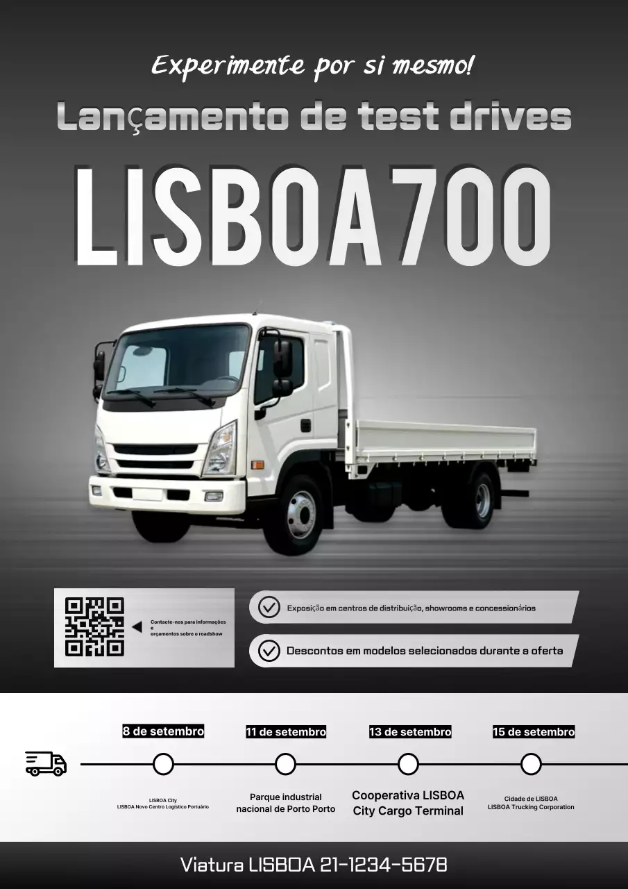 Evento de carros modernos cinza