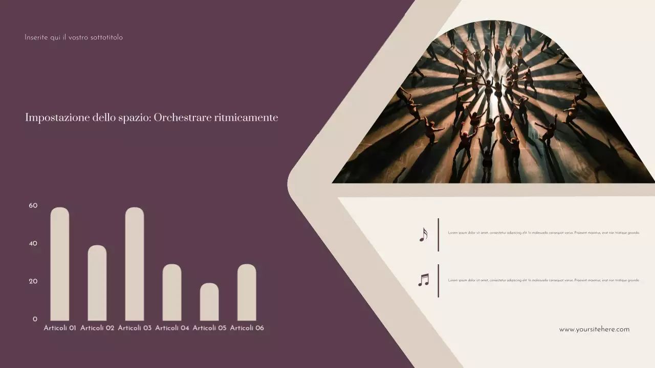 Presentazione di Blue Elegant Dance