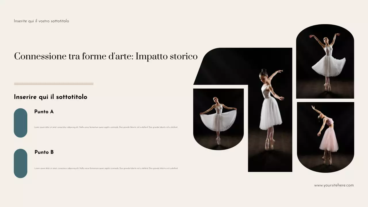 Presentazione di Blue Elegant Dance