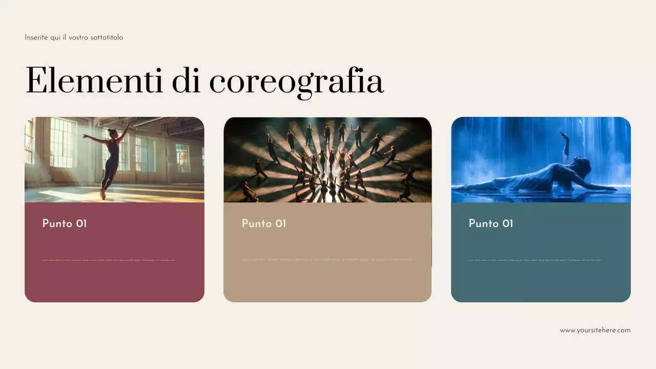 Presentazione di Blue Elegant Dance