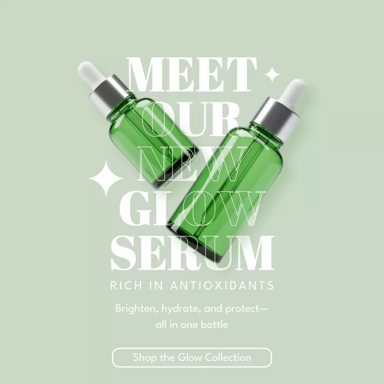 스킨케어 세럼 제품 출시 안내