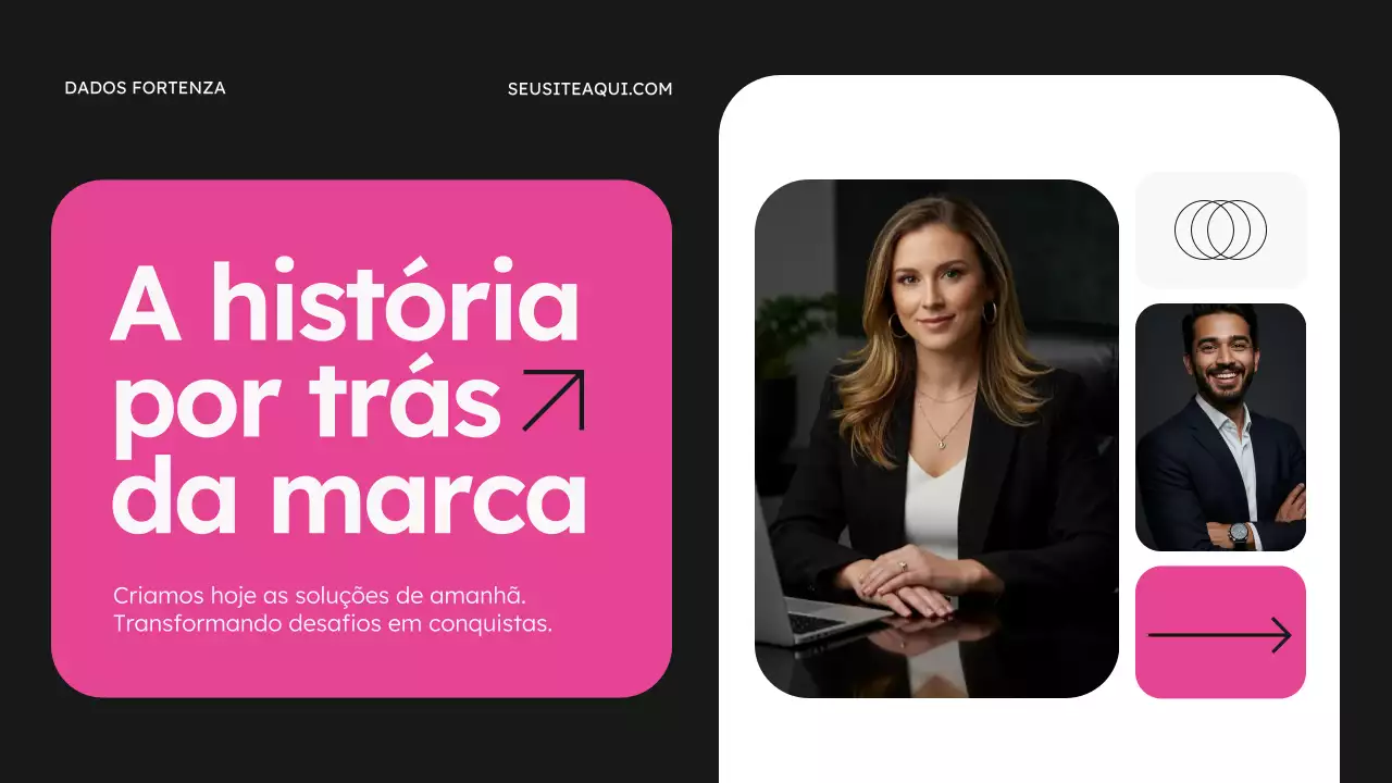 Apresentação da História dos Negócios Modernos Rosa