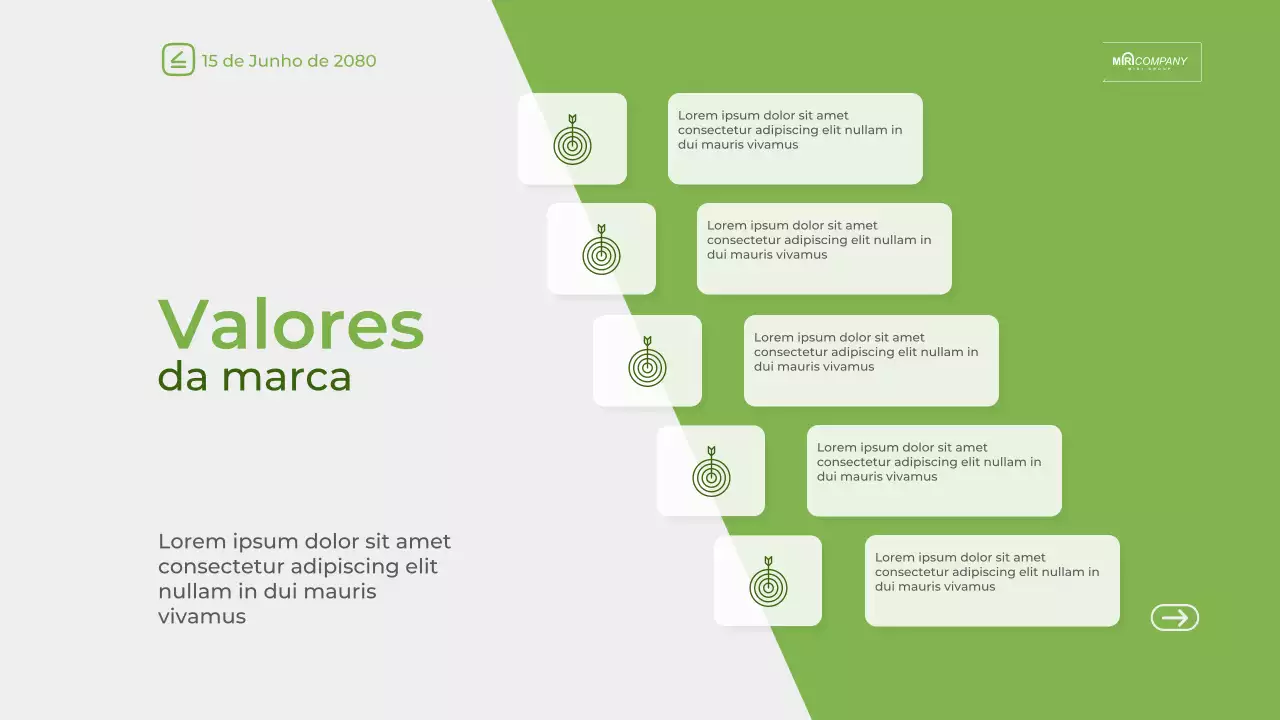 Apresentação de Negócios Verdes e Modernos