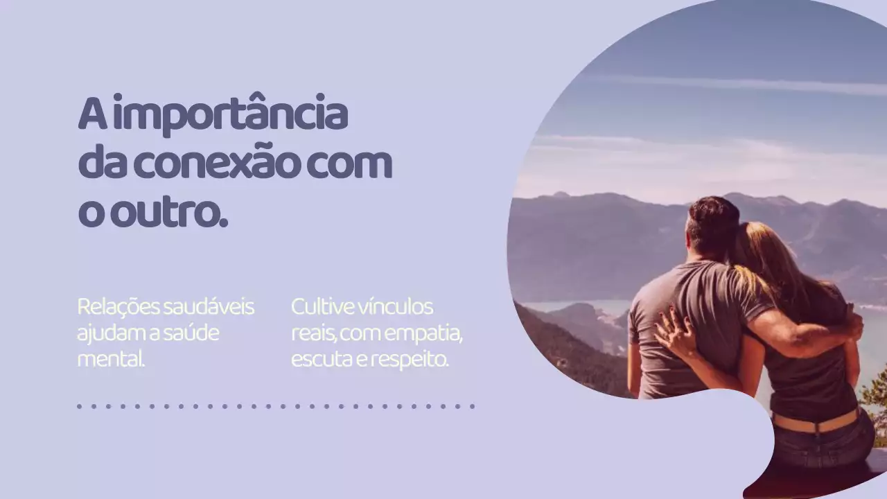 Psicologia Bem-estar Lilás Amarelo Branco Moderno Fofo Apresentação