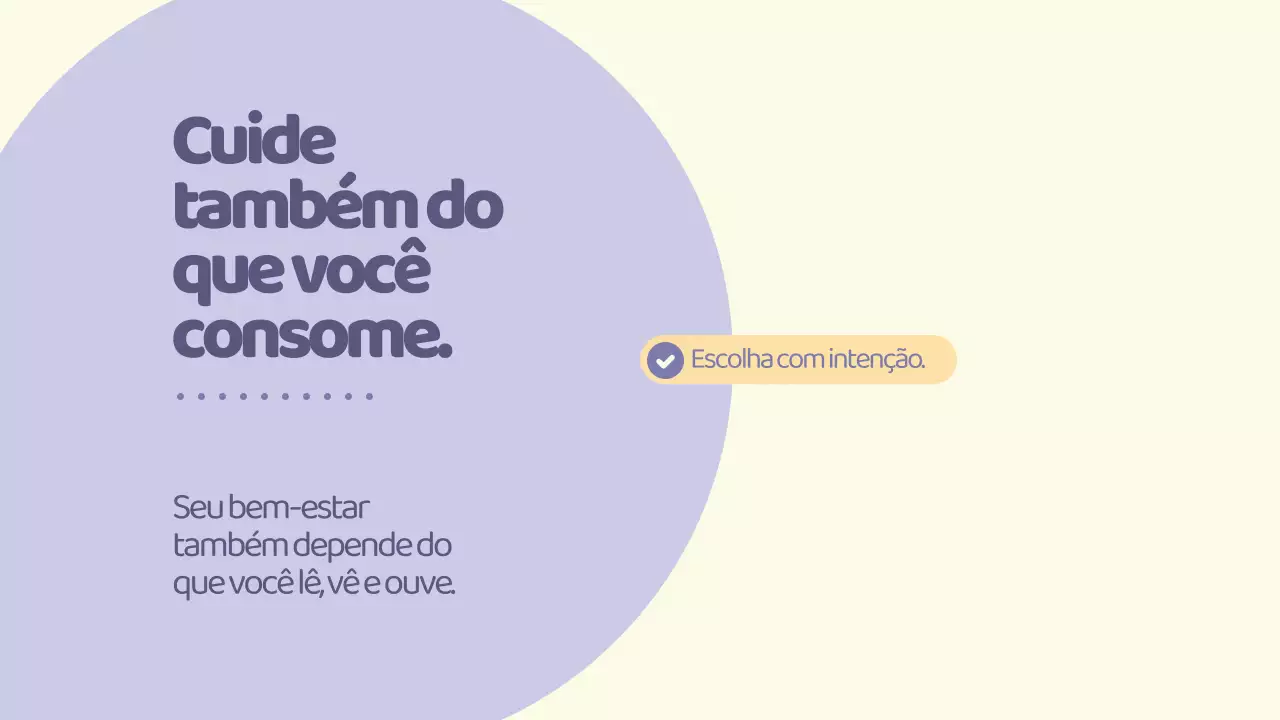 Psicologia Bem-estar Lilás Amarelo Branco Moderno Fofo Apresentação