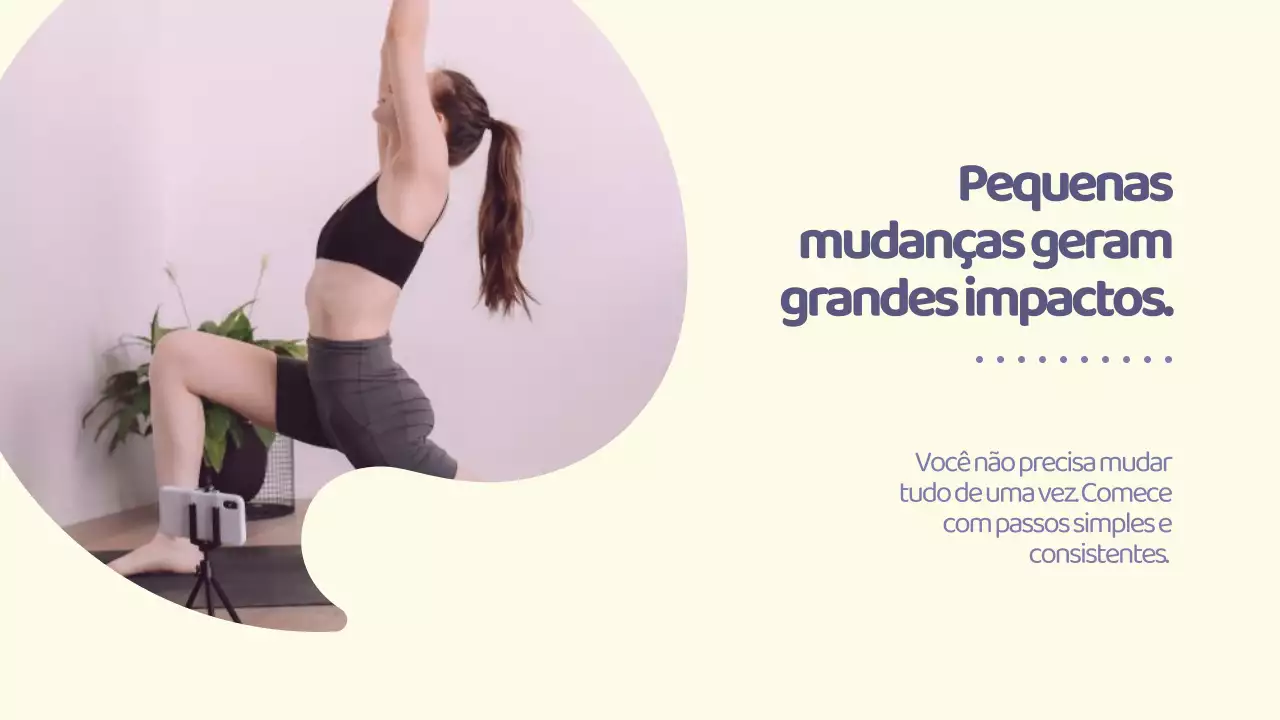 Psicologia Bem-estar Lilás Amarelo Branco Moderno Fofo Apresentação